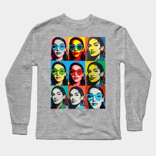 AOC Pop Art Long Sleeve T-Shirt